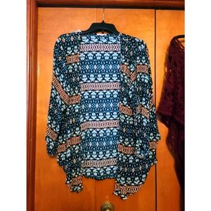 Lightweight earthbound cardigan